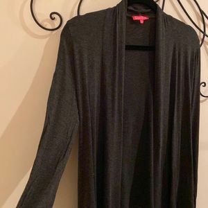 Emma’s Closet- Charcoal Grey tunic/cardigan